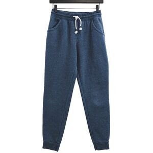 Cat & Jack Jogger Pants Kids XL 14/16 Denim Blue Fleece Casual Sporty Activewear